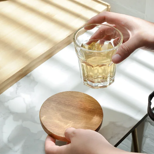 キッチン雑貨 木製 北欧風 食器 コースター 鍋下敷き パッド シンプル ベーシック お皿 小物 トレー