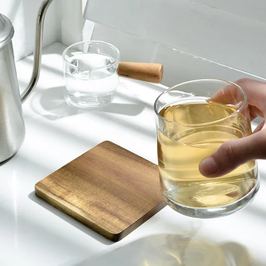 キッチン雑貨 木製 北欧風 食器 コースター 鍋下敷き パッド シンプル ベーシック お皿 小物 トレー